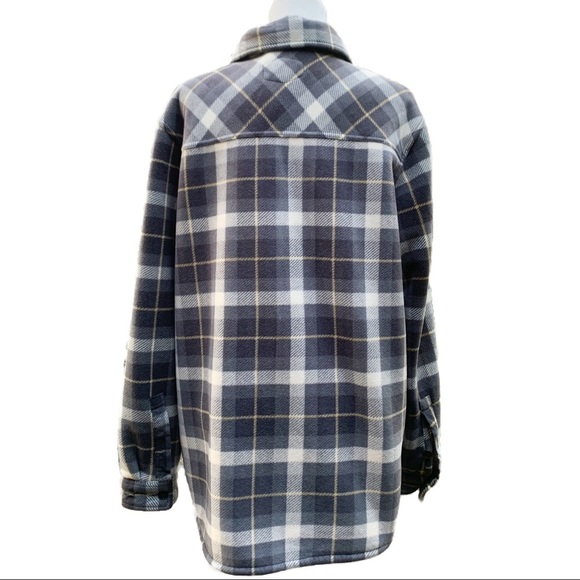 Freedom Foundry XL Sherpa Flannel Jacket  Grunge - Picture 3 of 13